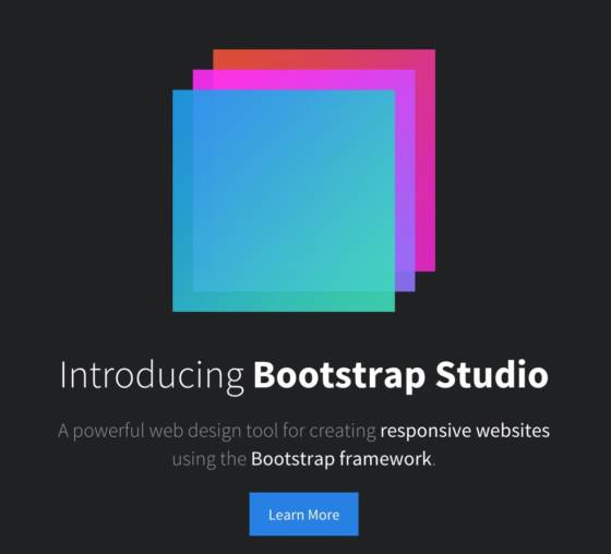 Bootstrap Studioはあなたのサイトデザインを爆速にする。